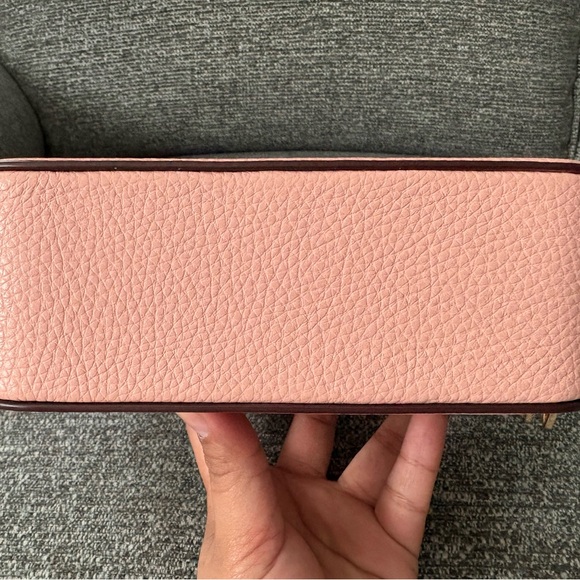 Coach Pink Leather Cosmetic Graphic Top-Handle Crossbody - Picture 8 of 8